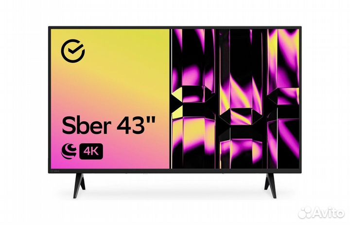4k Телевизор Smart tv sber новый