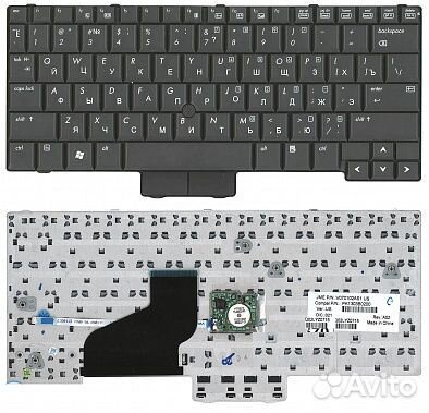 Клавиатура для ноутбука HP Compaq 2510p, Elitebook