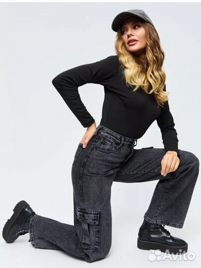 Джинсы карго