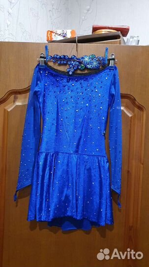 Костюм для фигурного катания 134-146