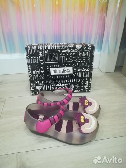 Туфли Mini melissa Чеширский кот