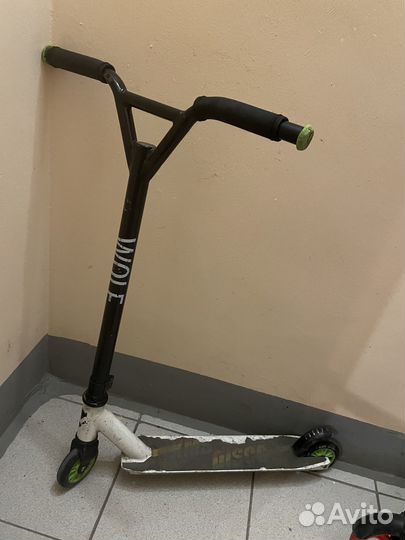 Трюковой самокат wolf