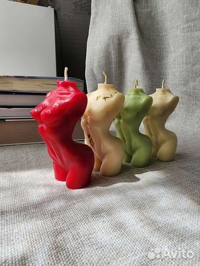 Свеча фигура девушки к набору, цветам, на подарок