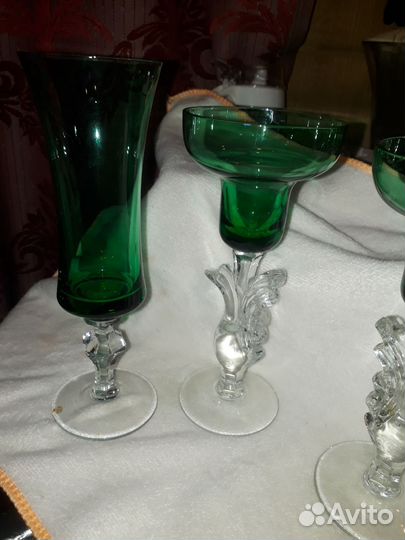 Бокалы и подсвечник