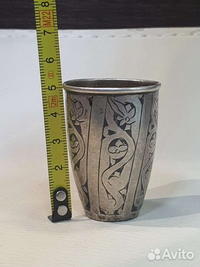 Серебрянная Стопка СССР 875 проба