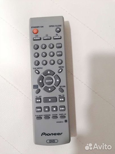 Пульт pioneer vxx2914 для dvd-плеера
