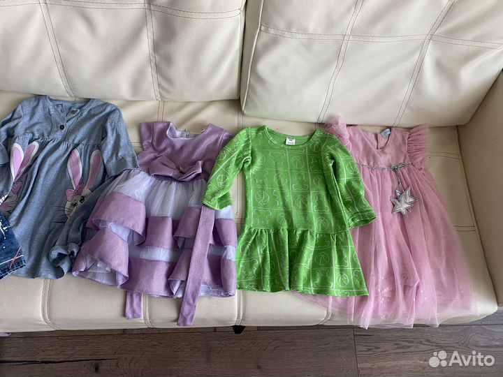 Одежда для девочек 2-3-4 года, размер 86-104