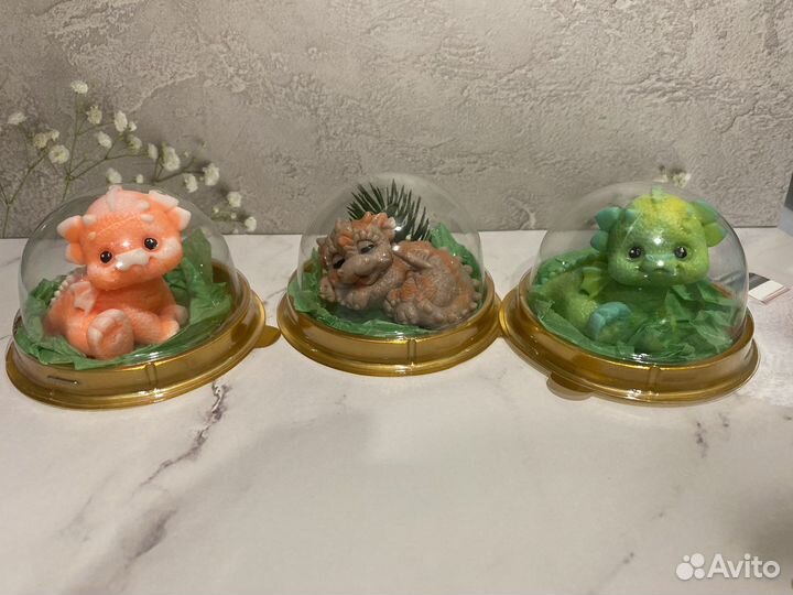 Мыло ручной работы дракон