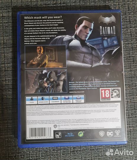 PS4 Batman The Telltale Series (русские субтитры)