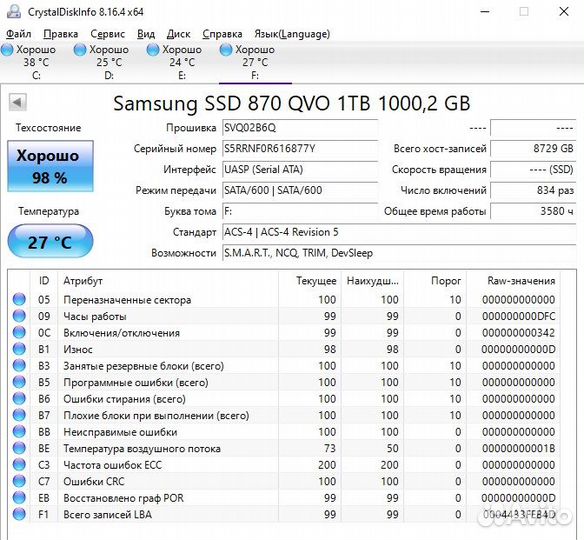 Samsung 870 QVO 1TB