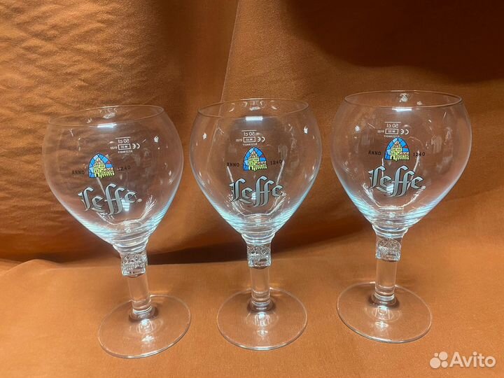 Пивные бокалы leffe. 05