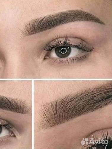 Перманент брови губы стрелки напыление