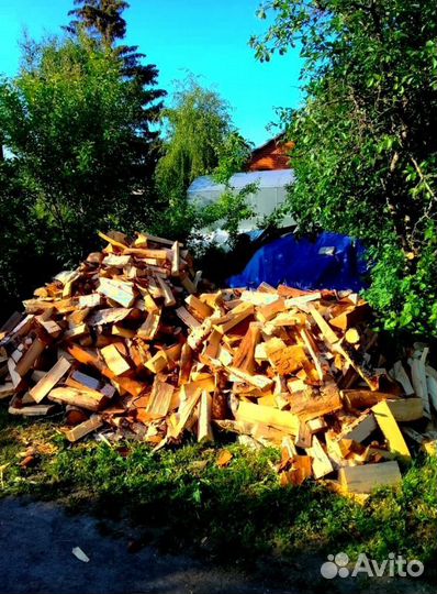 Дрова любые сухие в укладку качественные
