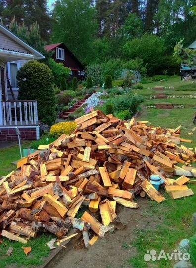 Дрова колотые привезем