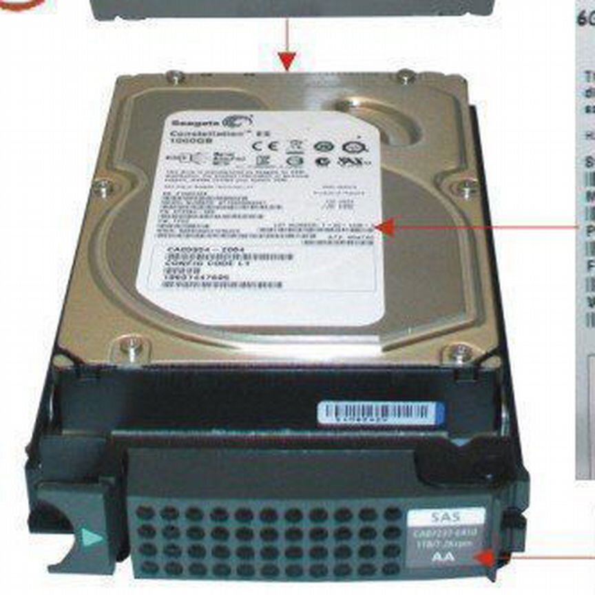 [CA05954-2064] Жесткий Диск Fujitsu 1tb Ca07237-E410 Ca05954-2064