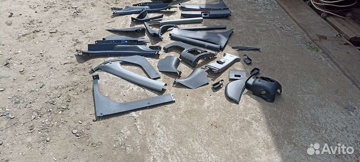 Пластик салона hyundai solaris