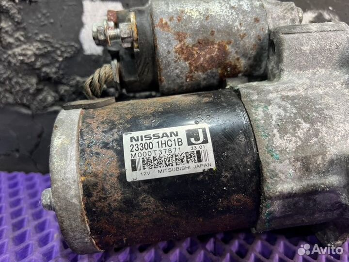 Стартер Nissan Note E12-089286 HR12DDR 2013