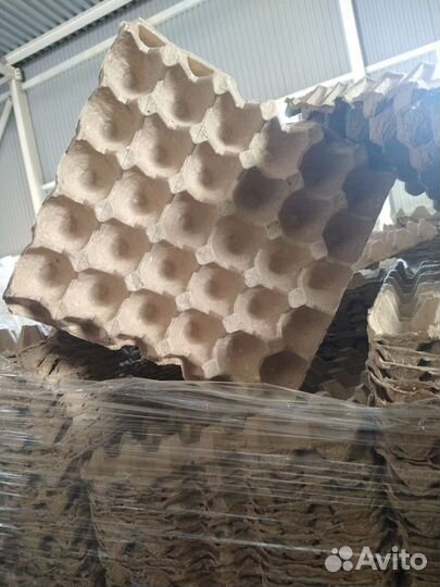 Бугорчатая упаковка для яиц (картонетка)