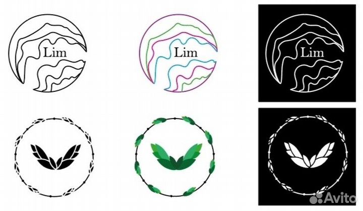 Услуги дизайнера: логотипы, визитки, логобук