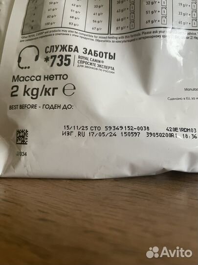 Корм для кошек royal canin gastrointestinal