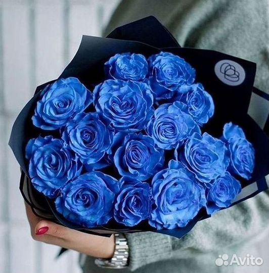 Синие розы с доставкой