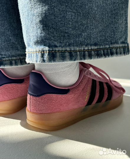 Adidas Gazelle Indoor Bliss Pink (розовые) 36-40