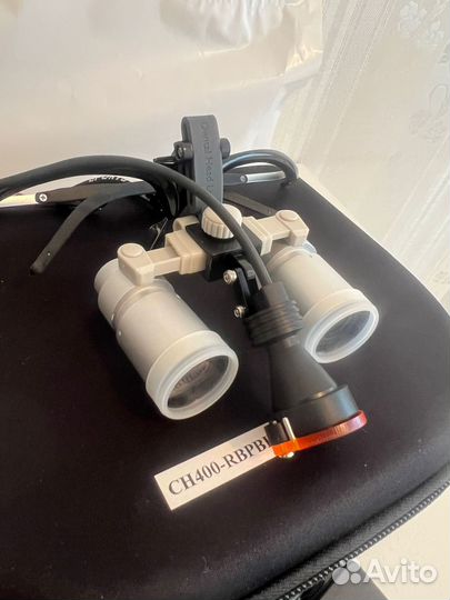 Бинокуляры Dental head light + проводной свет