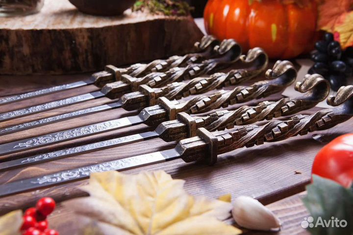 Шампура кованые