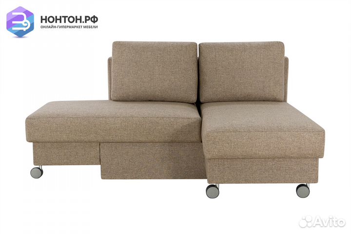 Диван трансформер Лира темно-бежевый