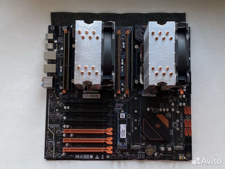 Материнская плата 2 процесораduo huananzhi X99 F8D