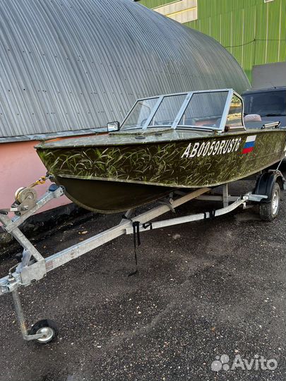 Прогресс 4 Tohatsu 30 4т. + прицеп мзса