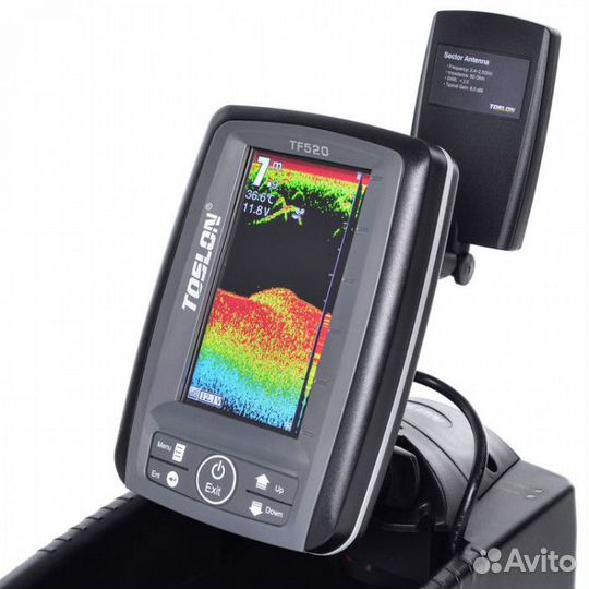 Беспроводной цветной эхолот fish-finder TF-520 LI