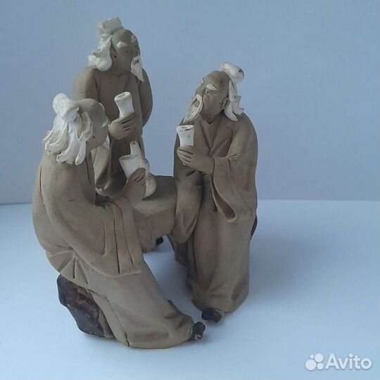 Старинная статуэтка Китай китайцы