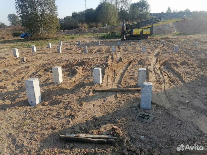 Жб, Бетонные, Железобетонные сваи / Фундамент