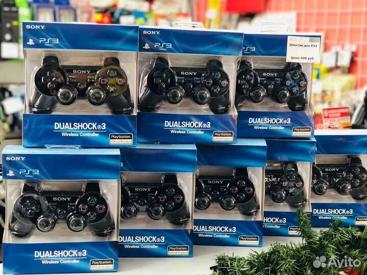 Джойстики PS3,PS4,Xbox360,xbox ONE (новые)