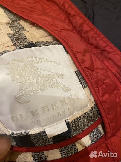 Burberry Детские куртки