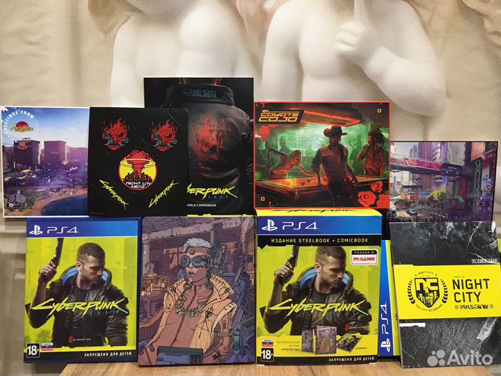Диски игры для ps4 Cyberpunk 2077 Особое издание