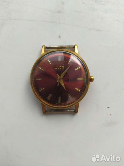Часы Луч позолоченные СССР