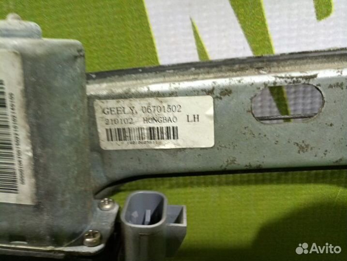 Стеклоподъемный механизм передний левый Geely