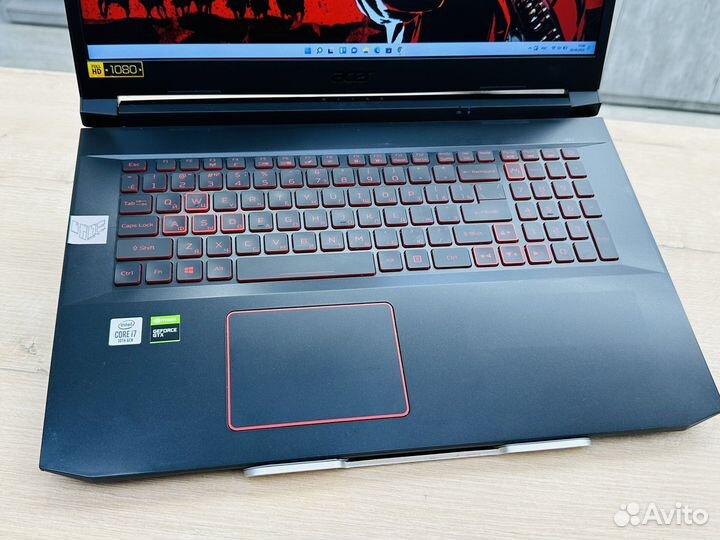 Игровой ноутбук 17.3 Core i7-10750H/GTX 1650/ 16