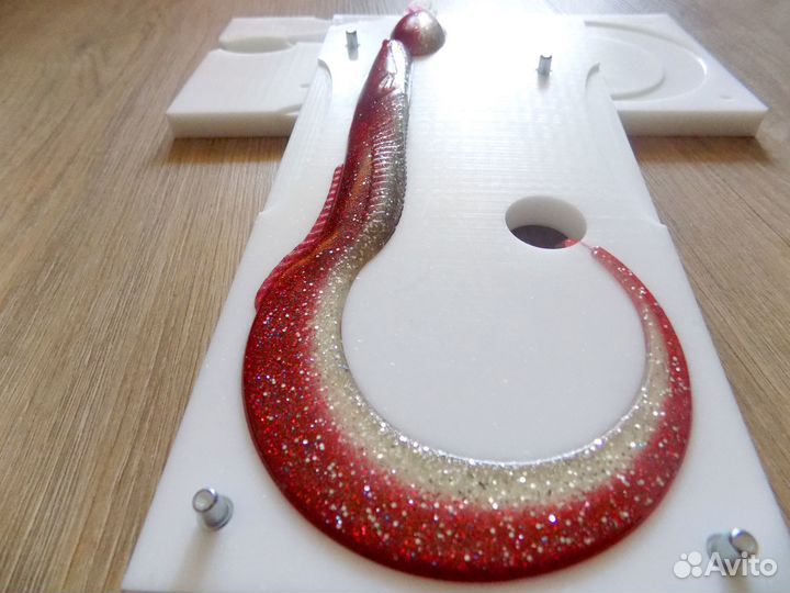 Формы для литья силиконовых приманок