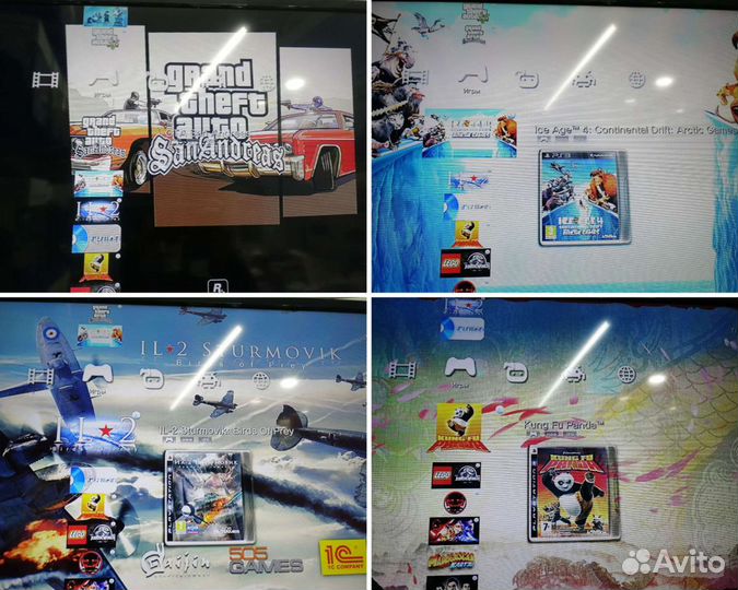 Ps3 320gb 37игр 2 новых геймпада