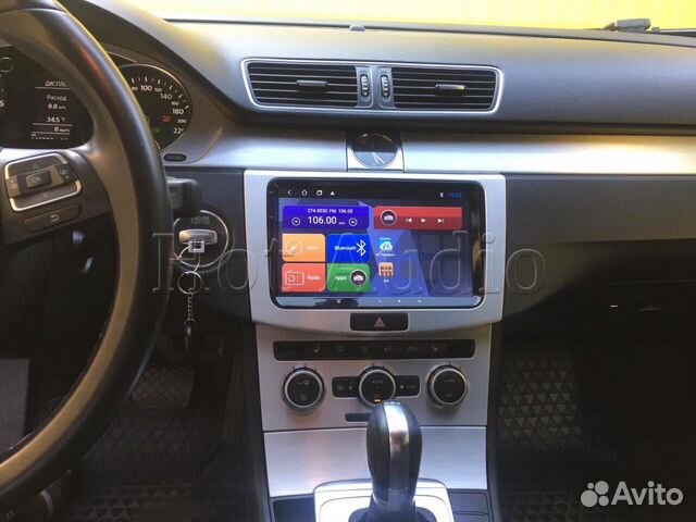 Магнитола Android на VW B7 с установкой