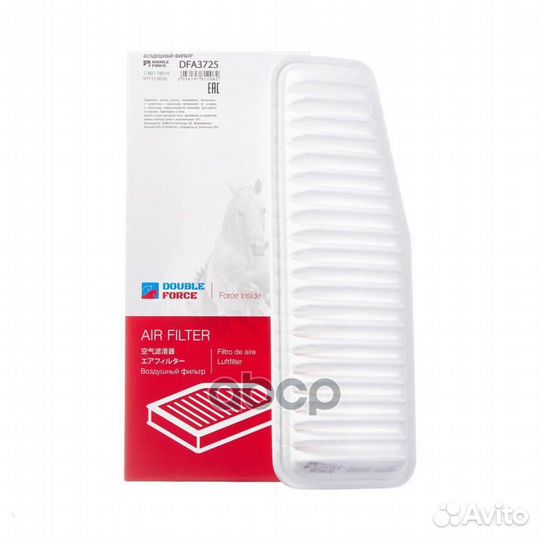 Фильтр воздушный doubleforce DFA3725 double force