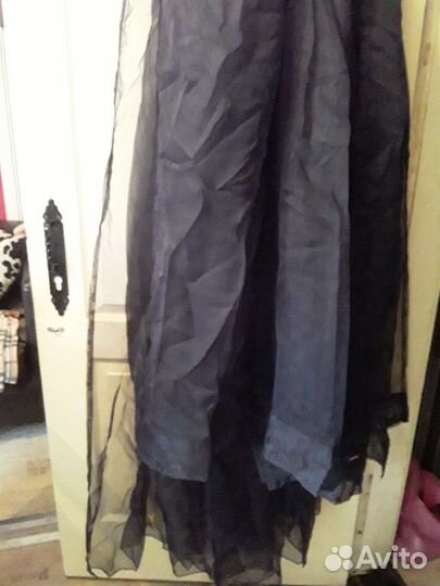 Тюль черная