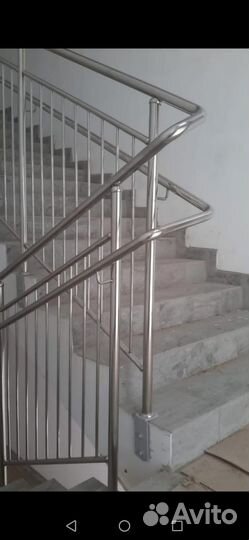 Перила из нержавеющей стали поручни ограждения