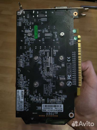 Видеокарта KFA2 GeForce GTX 1050 Ti 1-Click OC 4gb