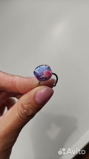 Кольцо из эпоксидной смолы