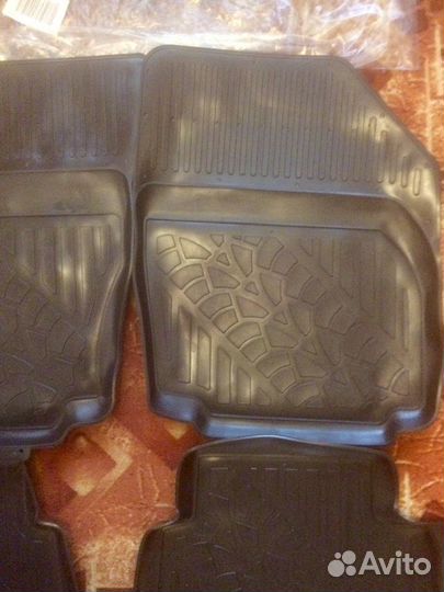 Автомобильные коврики резиновые ford mondeo 4