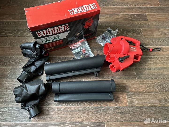 Садовый пылесос воздуходувка Kruger evbk -3300